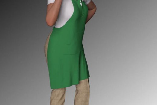 FG dForce Barista Uniform for Genesis