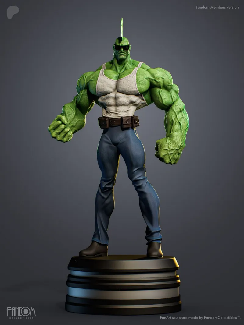 Fandom Collectibles – Savage Dragon – STL 3D Print Model | AssetsFree.com Fandom Collectibles Savage Dragon