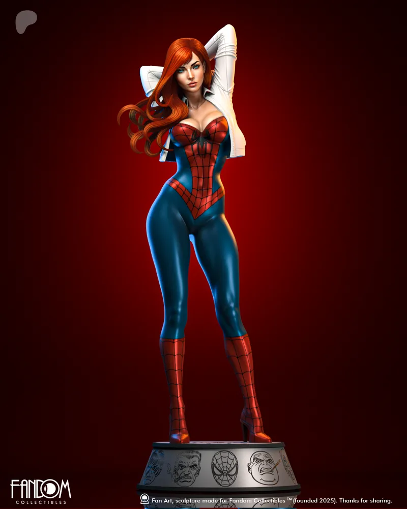 Fandom CollectiblesMaryJane – STL 3D Print Model | AssetsFree.com Fandom CollectiblesMaryJane