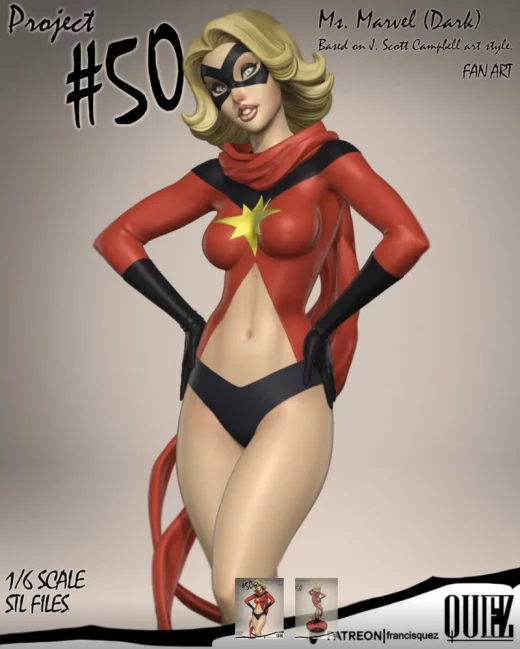 Francis Quez Project 50 Ms Marvel
