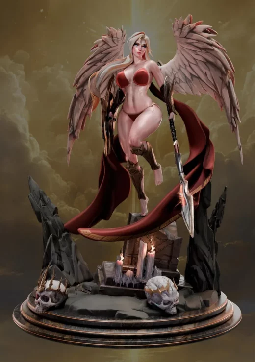 Freyja Odinsdottir Valkyrie Pin Up