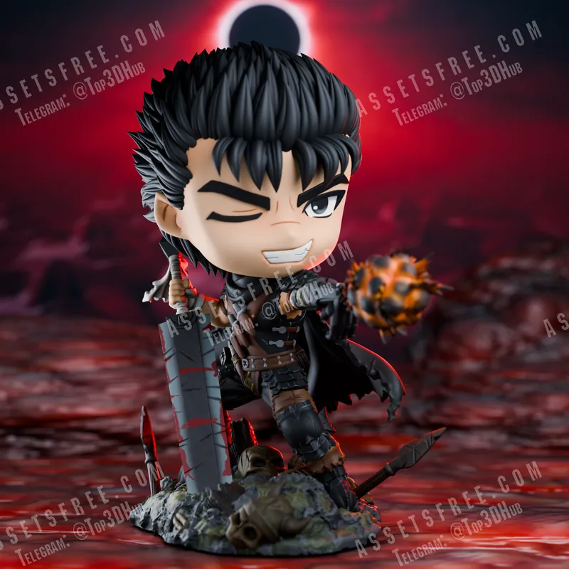 Guts Chbi Land Figures