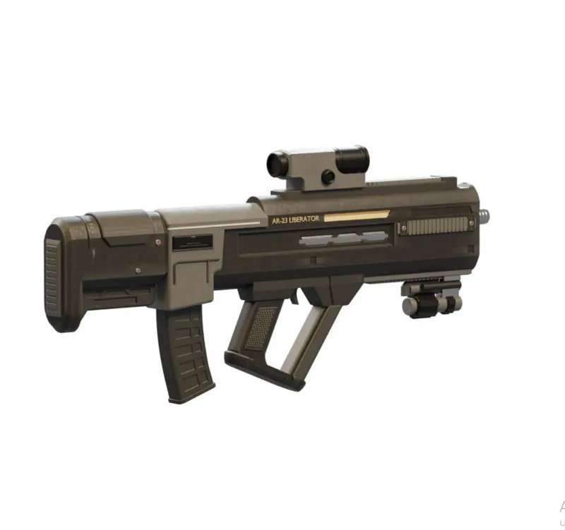 Helldivers 2 AR23 Liberator – STL 3D Print Model | AssetsFree.com Helldivers 2 AR23 Liberator