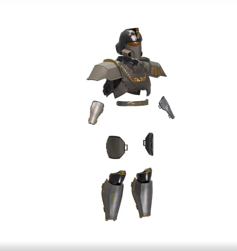 Helldivers Hero of the Federation Armor Set – STL 3D Print Model | AssetsFree.com Helldivers Hero of the Federation Armor Set