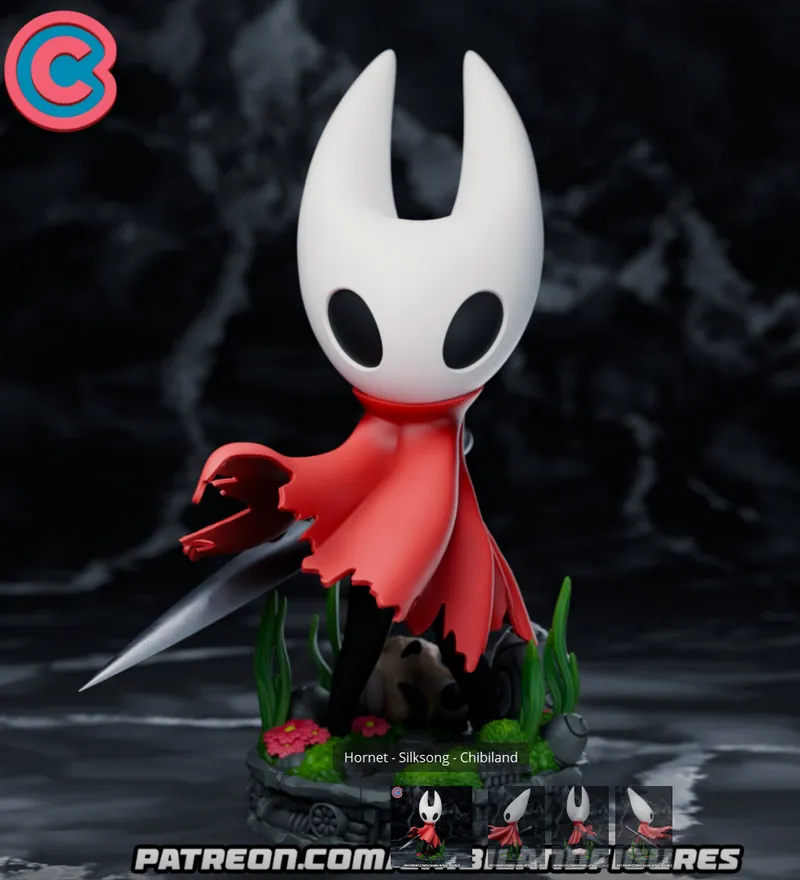 Hornet SilkSong Chibi Land Figures