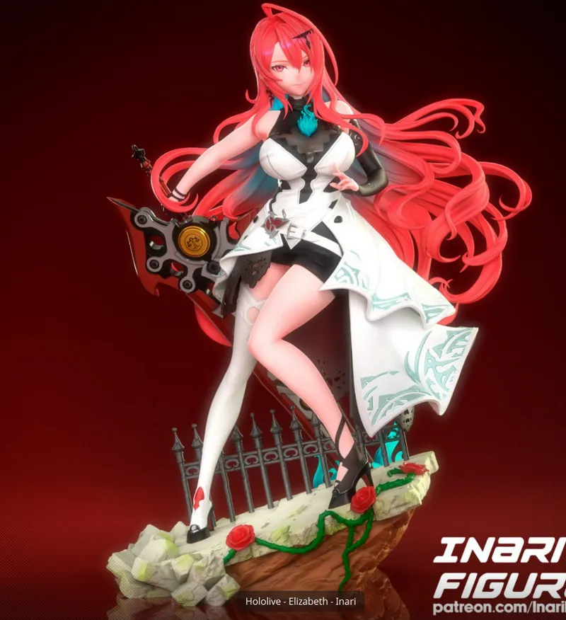 Inari FigureElizabeth – STL 3D Print Model | AssetsFree.com Inari FigureElizabeth