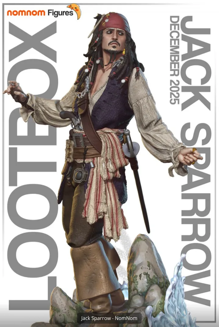 Jack Sparrow – Nomnom – STL 3D Print Model | AssetsFree.com Jack Sparrow Nomnom