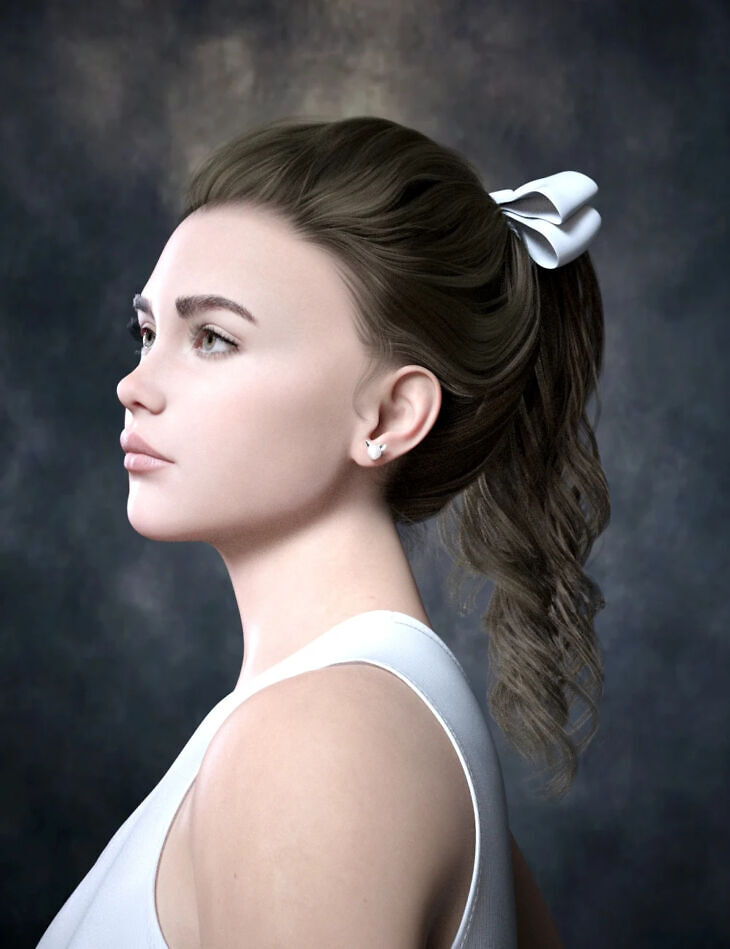 Jodie Ponytail Hair for Genesis 9 – STL 3D Print Model | AssetsFree.com Jodie Ponytail Hair for Genesis