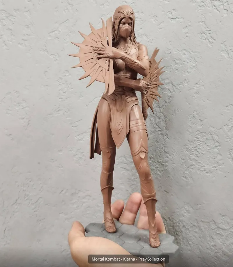 KITANA 1-6 SCALE PRESUPPORTED – STL 3D Print Model | AssetsFree.com KITANA 1 6 SCALE PRESUPPORTED