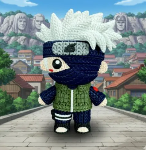 Kakashi_Knitted_Multipart – STL 3D Print Model | AssetsFree.com Kakashi Knitted Multipart