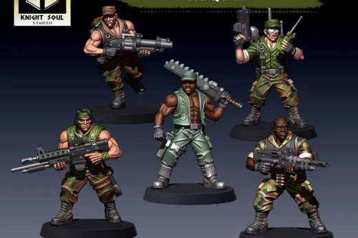 Knight Soul Studios Commando Command Squad