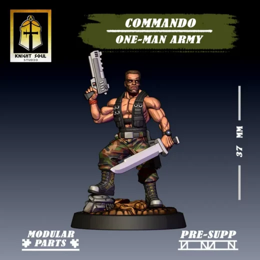 Knight Soul Studios Commando One Man Army