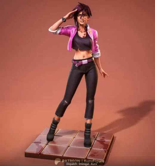 Kuru Figure Dispatch Invisigal