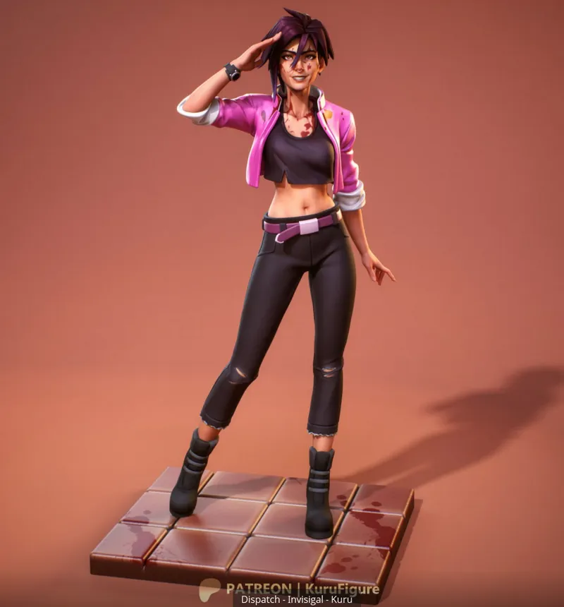 Kuru Figure Dispatch Invisigal