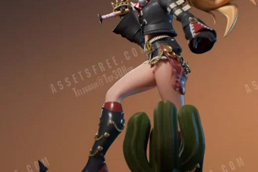 LUCY Zenless Zone Zero Shercoon3D