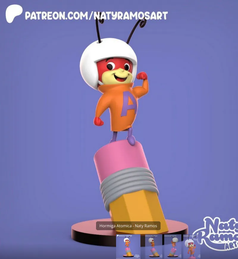 La Hormiga Atómica Naty Ramos