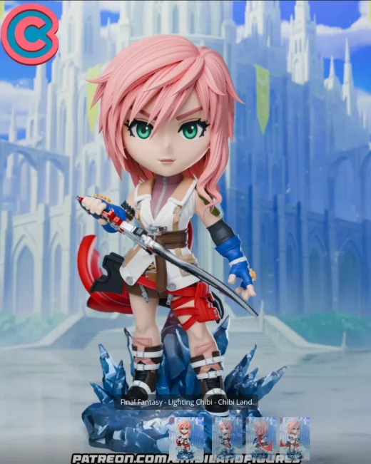 Lightning Chibi Chibi Land Figures
