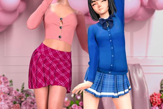 Magica Anime Poses for Genesis 8 81 Female Genesis 9 and Vicky