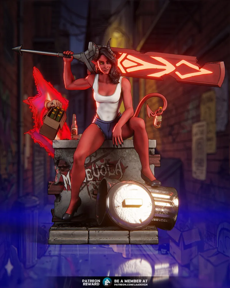 Malevola Dispatch = Demon Woman Game