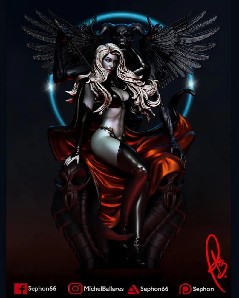 Michel Ballares Lady Death