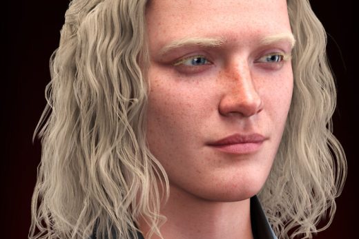 Ned Hair for Genesis 9 and 8.1 Male
