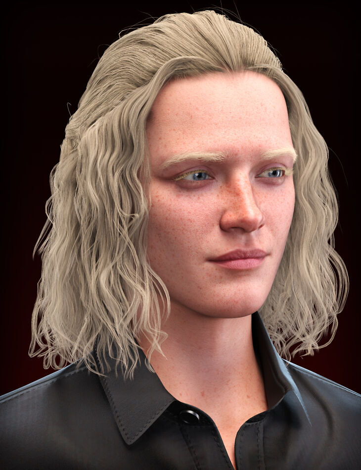 Ned Hair for Genesis 9 and 8.1 Male