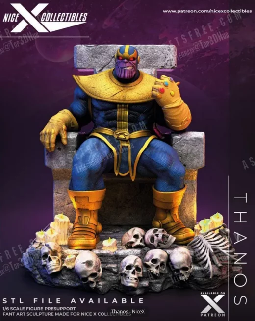 Nice X Collectibles Thanos Classic