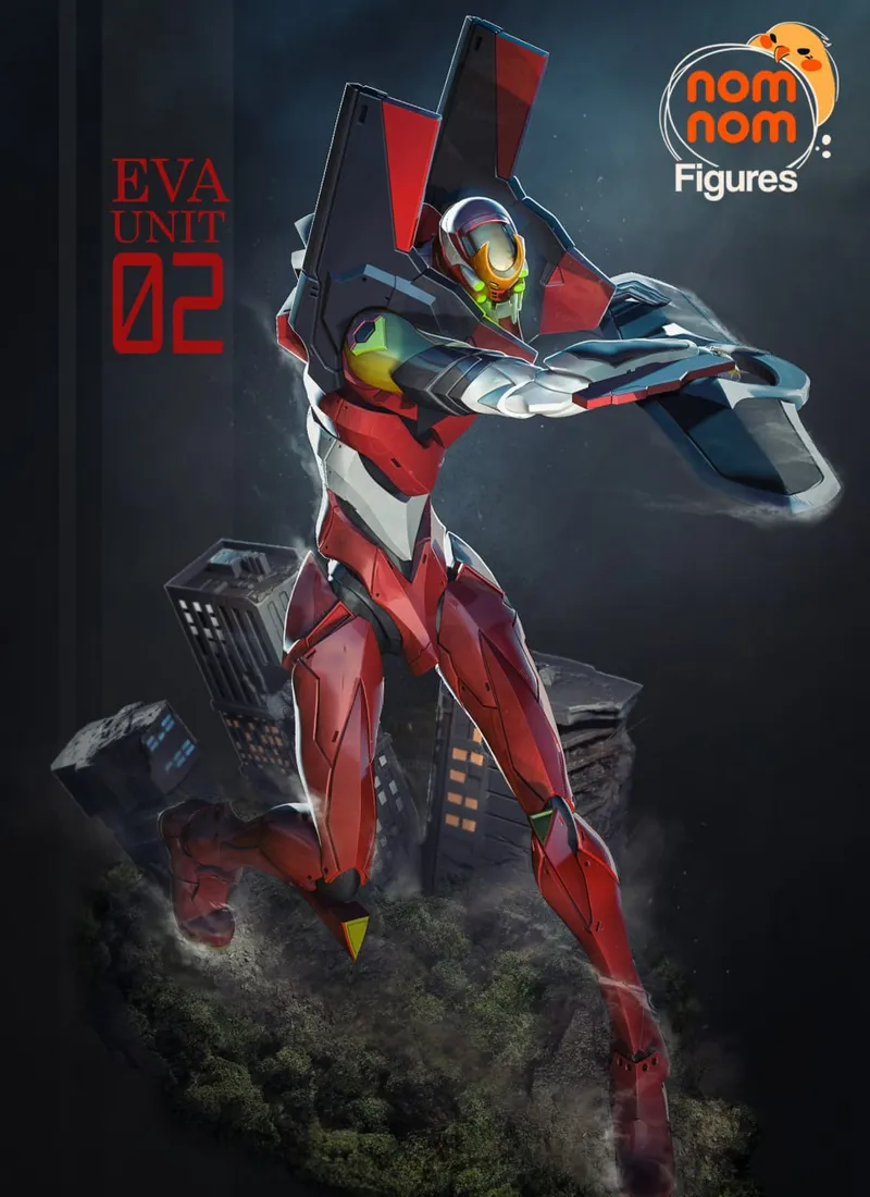 NomNom – Evangelion – STL 3D Print Model | AssetsFree.com NomNom Evangelion