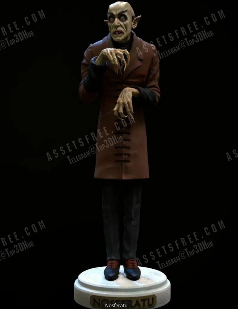 Nosferatu_STL – STL 3D Print Model | AssetsFree.com Nosferatu STL
