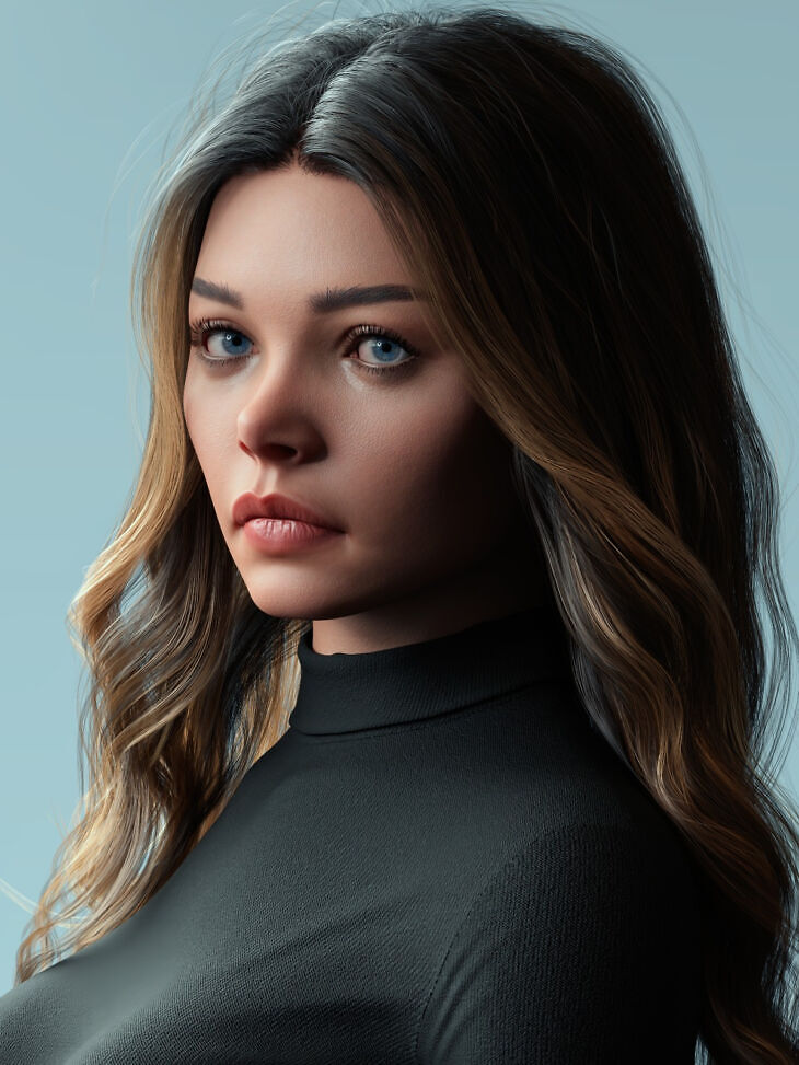 Paige for Genesis 9 – STL 3D Print Model | AssetsFree.com Paige for Genesis