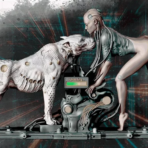 Printomancer Obedience Cyber Diorama