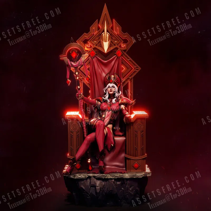 Sally Whitemane – STL 3D Print Model | AssetsFree.com Sally Whitemane
