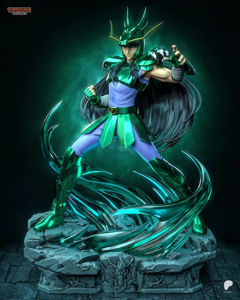 Tanuki Figures Shiryu Saint Seiya