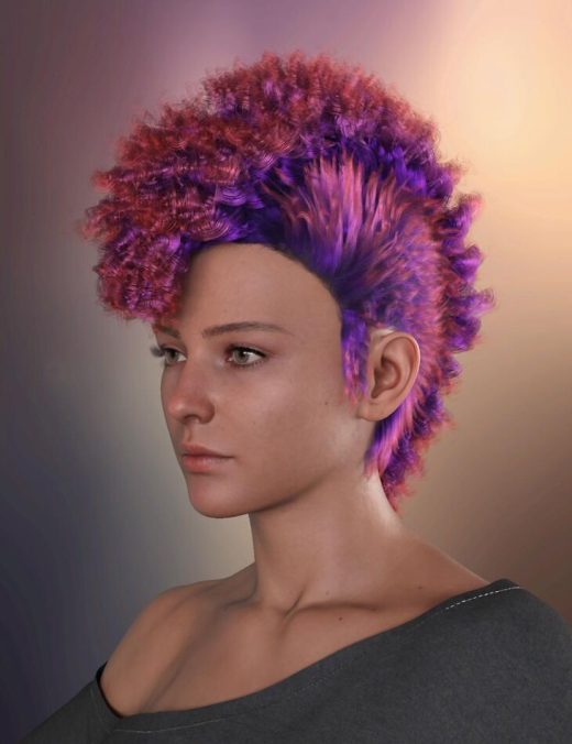 Vien Hair For Genesis 9 and