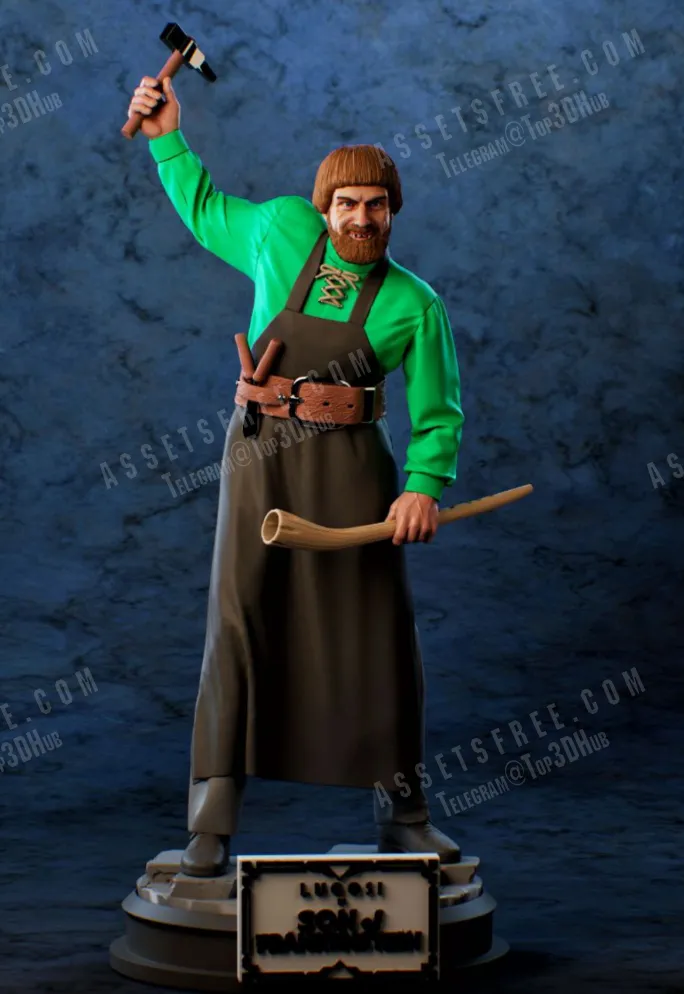 Ygor_Lugosi_stl – STL 3D Print Model | AssetsFree.com Ygor Lugosi stl