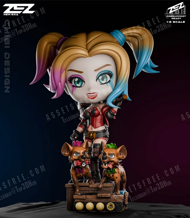 ZEZ Studios Harley Quinn Chibi