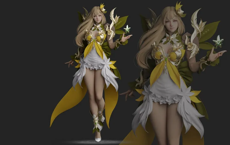 Zefeng Yang – Elf Master – STL 3D Print Model | AssetsFree.com Zefeng Yang Elf Master