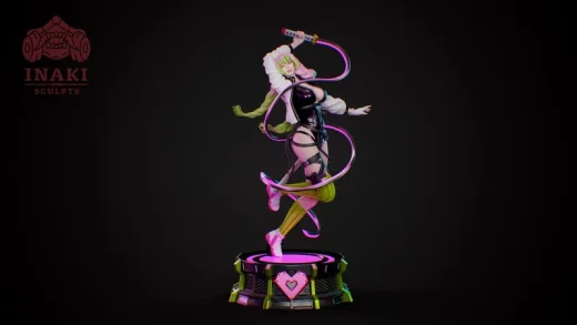 Inaki Sculpts Kanroji Mitsuri Cyberpunk