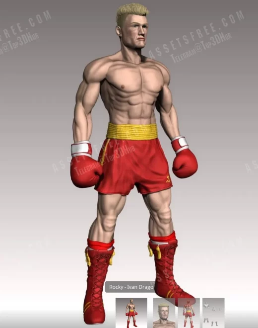 Ivan drago stl