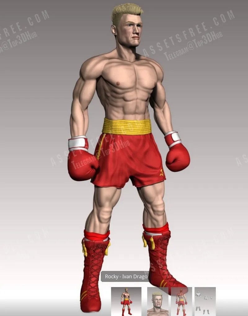 Ivan drago stl