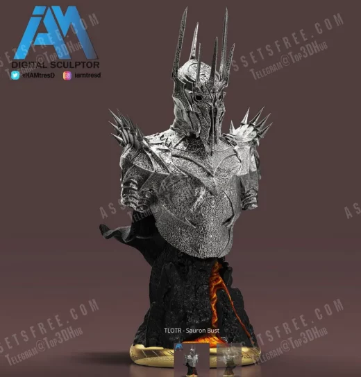 Sauron bust