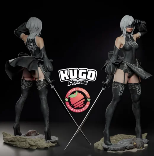 2B Nier Automata KuGo figures