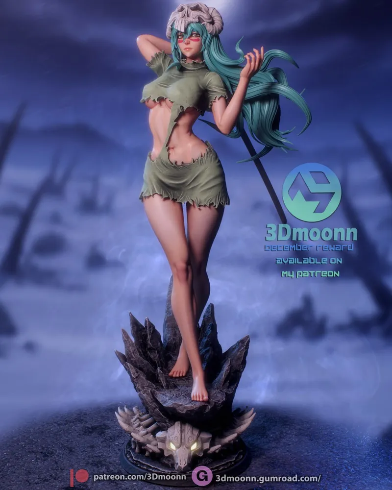 3Dmoonn Bleach Nelliel
