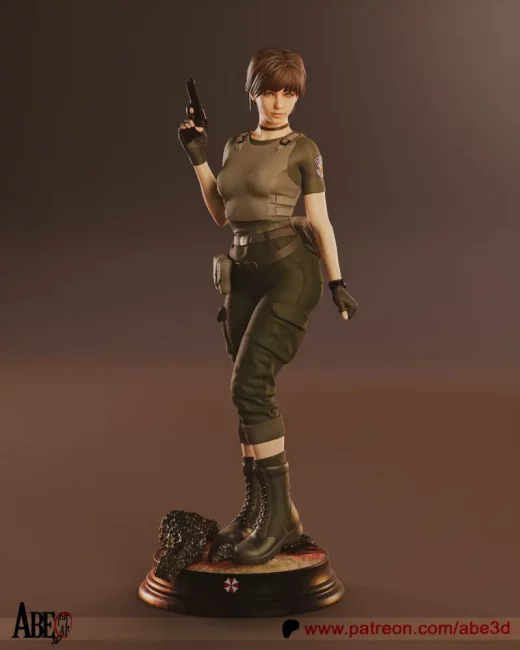 Abe3D Rebecca Chambers Extra + NSFW