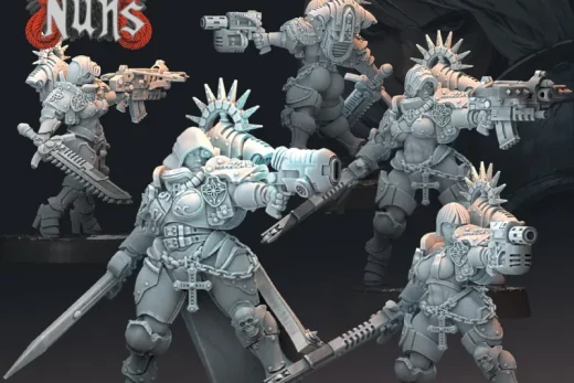 Across the Realms Battle Nun Prioress