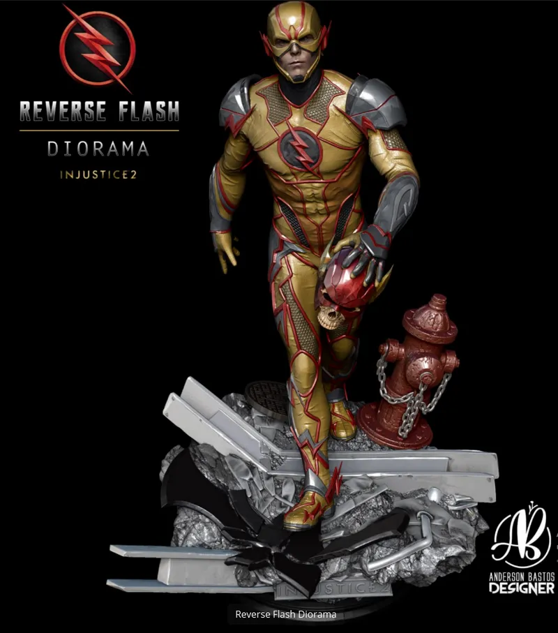 Anderson Bastos 3D Reverse Flash