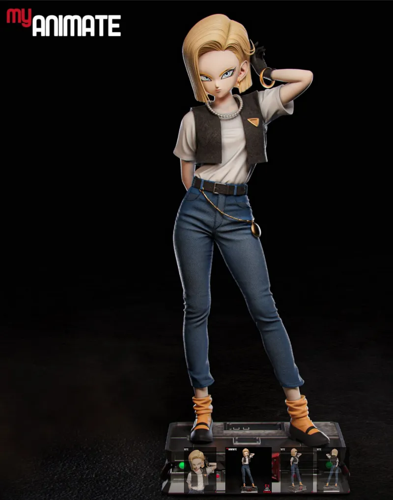 Androide 18 myAnimate