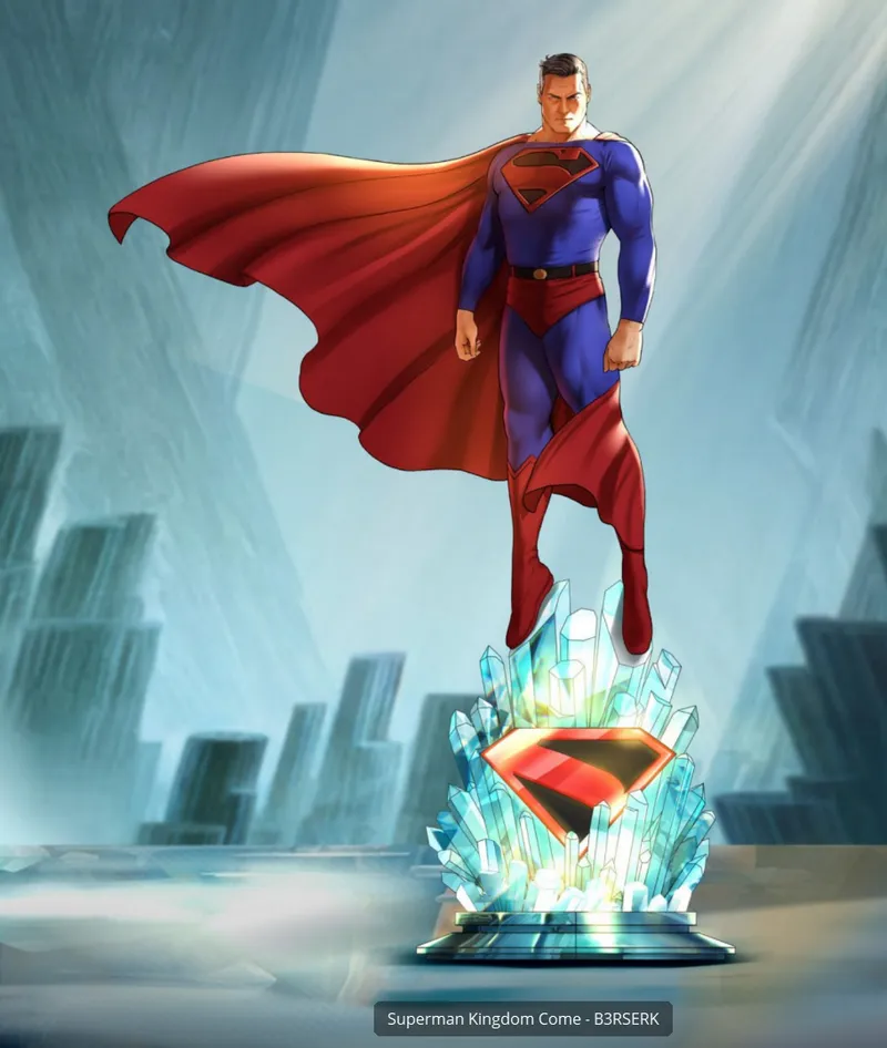 B3DSERK Superman Kingdom Come Sculpture (Non Supported)