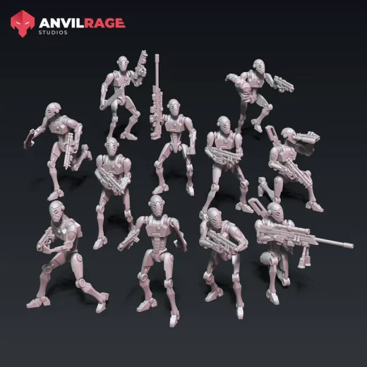 BX Commando Droids Kitbash AR035