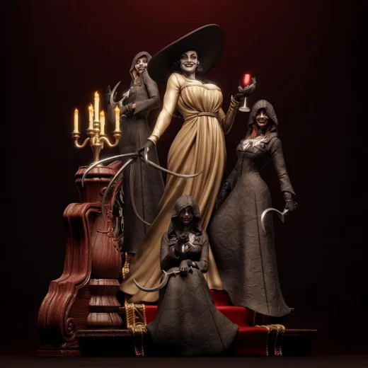 CA3D Lady Dimitrescu